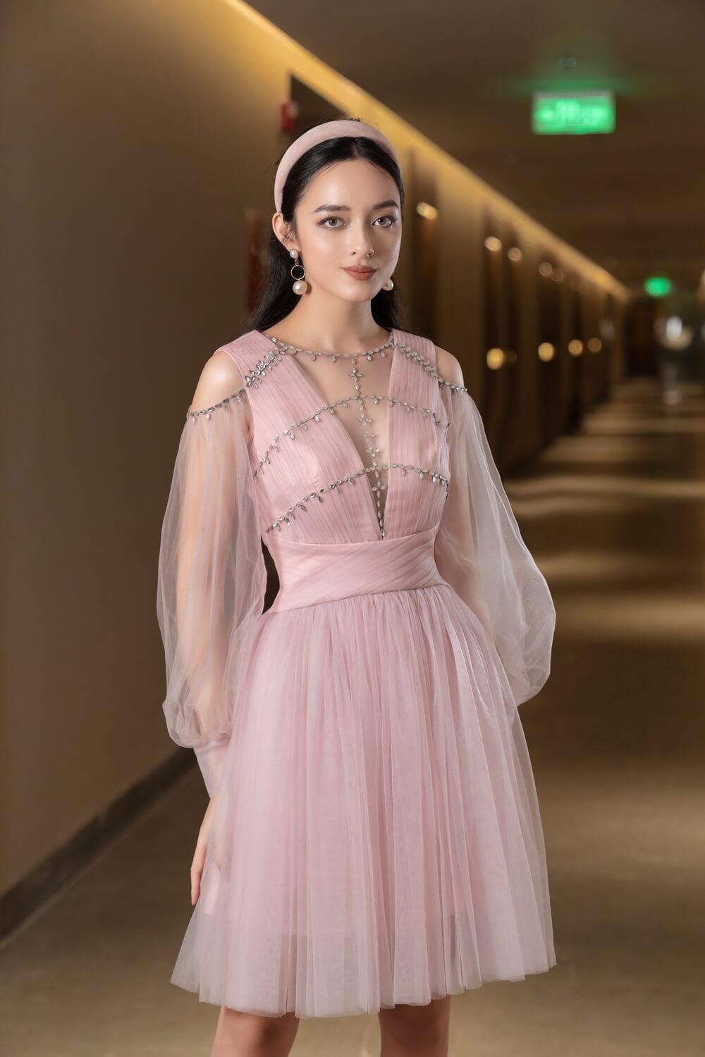 Levi Long Puffy Sleeves Dress MEAN BLVD