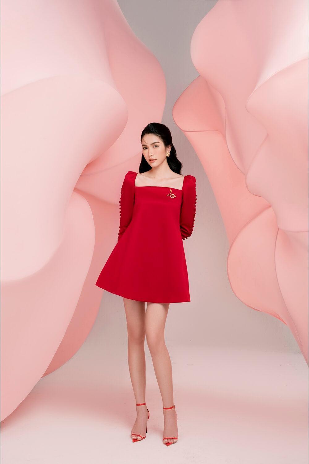 Lily Square Neck Dress MEAN BLVD