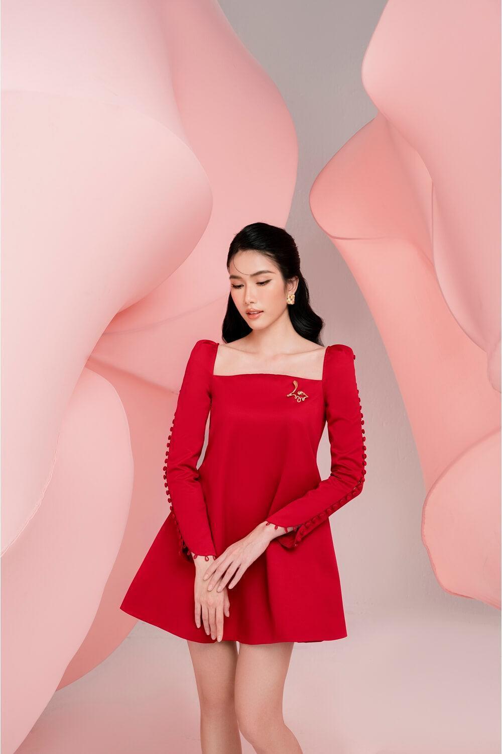 Lily Square Neck Dress MEAN BLVD