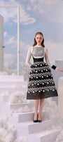 Limo A-line Long Sleeved Lace Midi Set MEAN BLVD