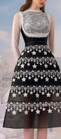 Limo A-line Long Sleeved Lace Midi Set MEAN BLVD