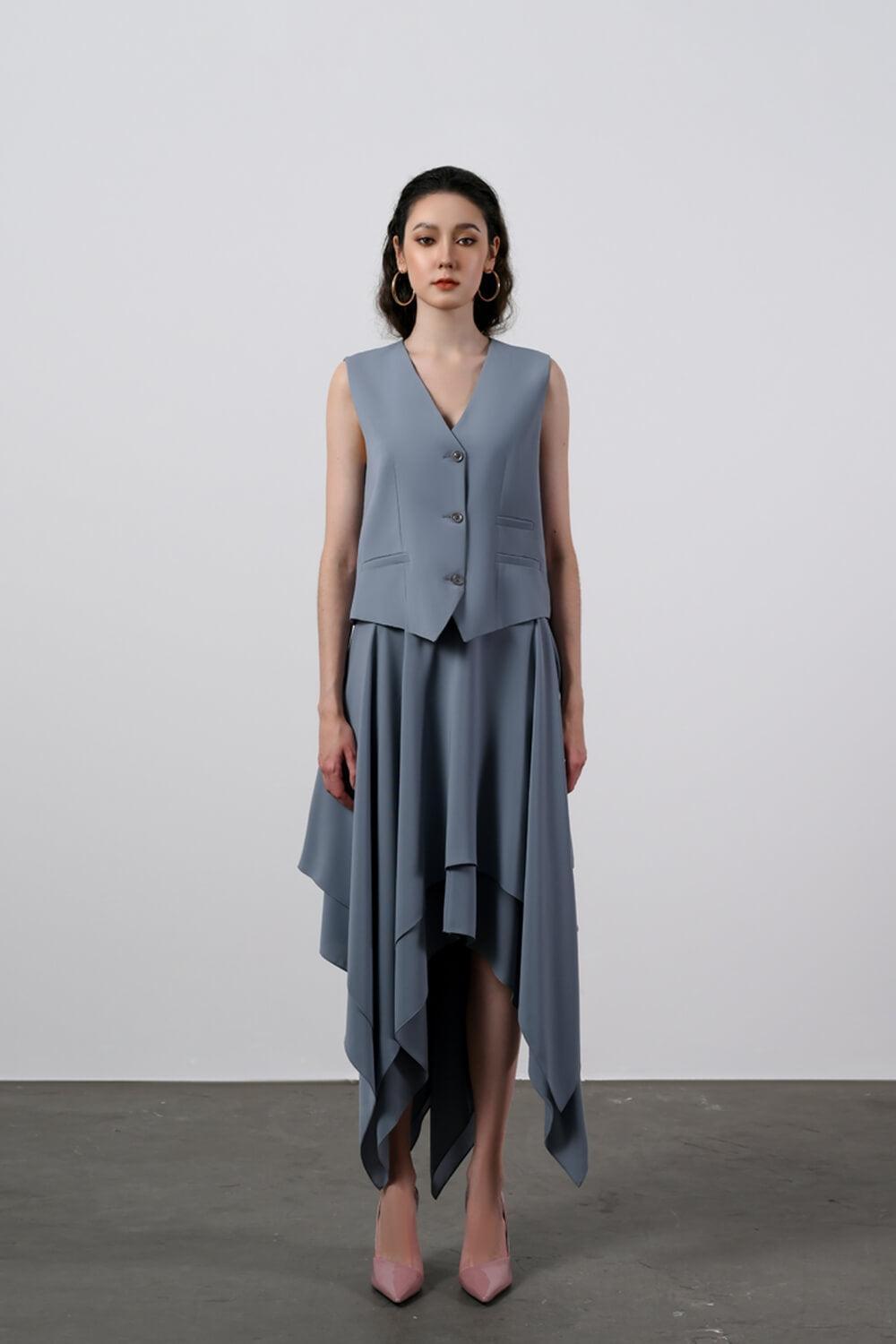 Lorena Asymmetric Skirt MEAN BLVD