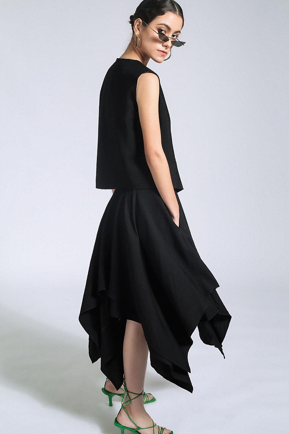 Lorena Asymmetric Skirt MEAN BLVD