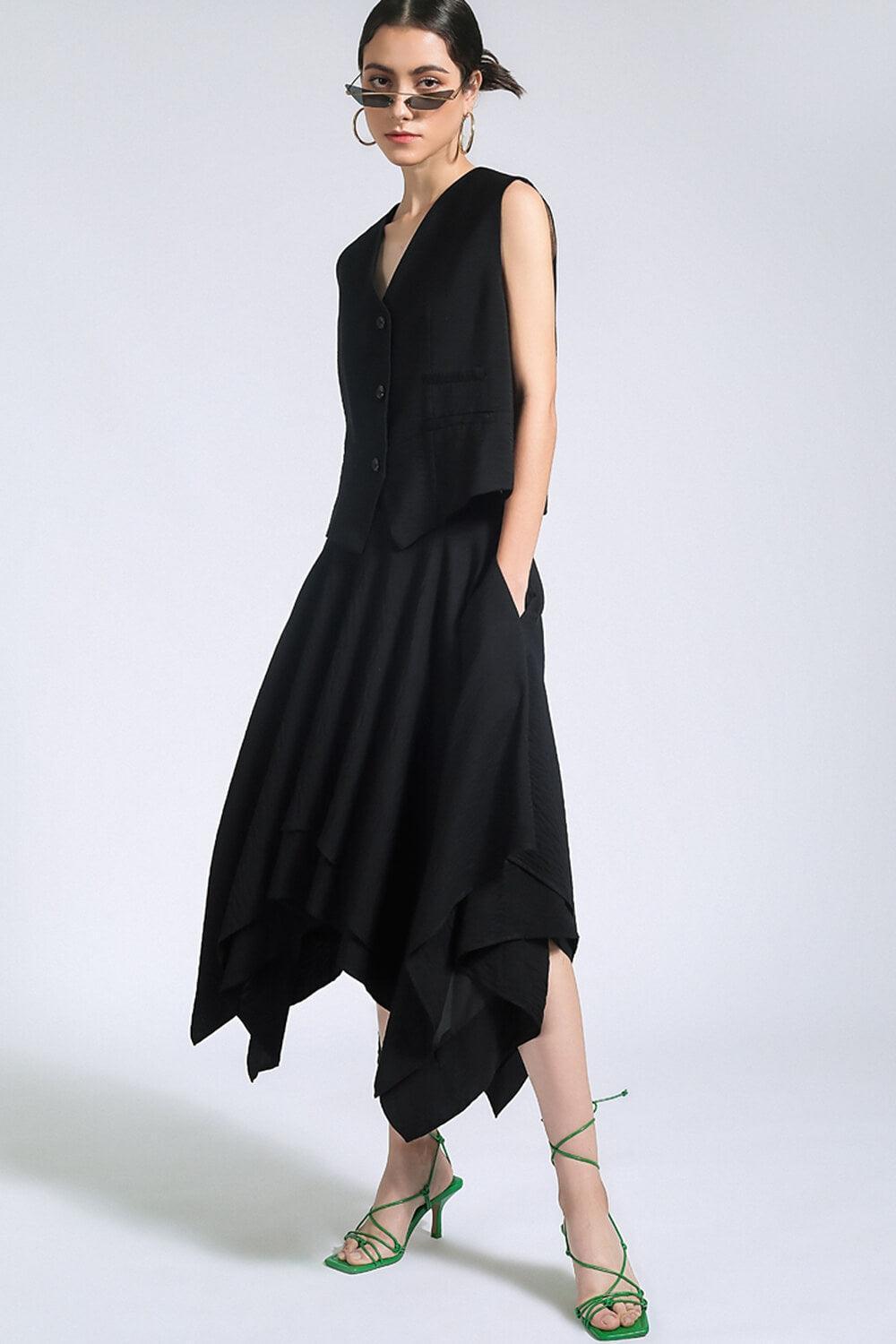 Lorena Asymmetric Skirt MEAN BLVD