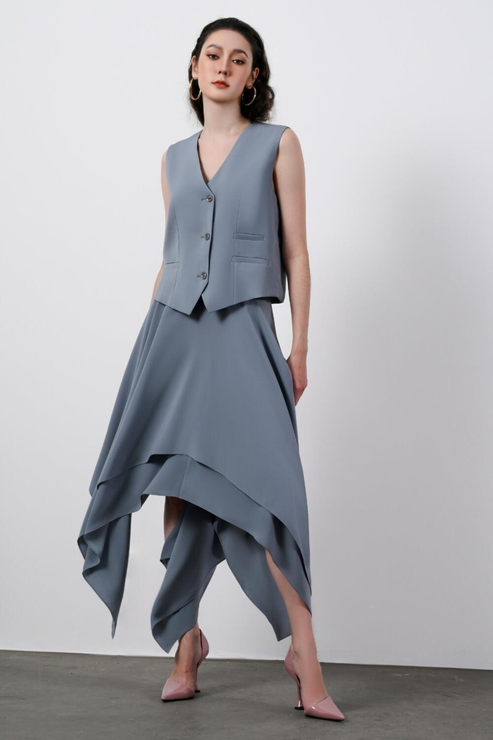 Lorena Asymmetric Skirt MEAN BLVD