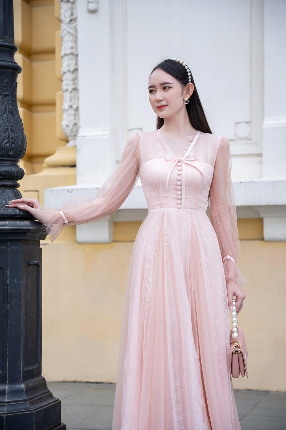 Lorence Long Sleeves Dress MEAN BLVD