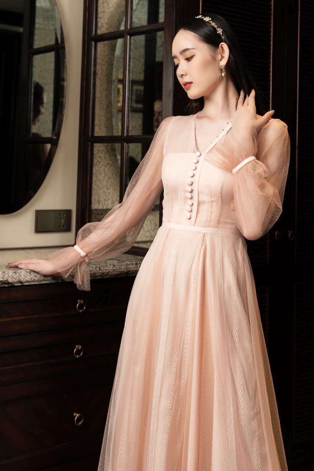 Lorence Long Sleeves Dress MEAN BLVD