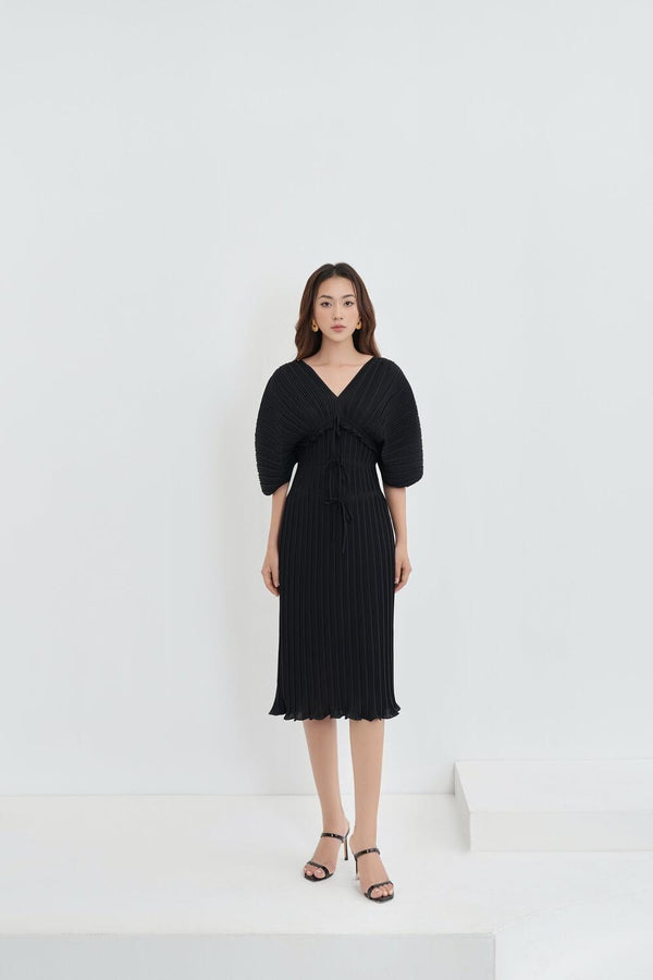Lucy Pleated Dress MEAN BLVD