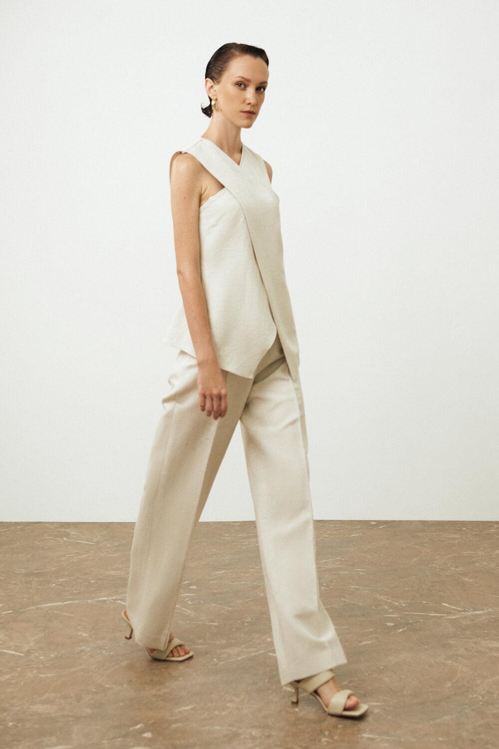 Lune Linen Pants MEAN BLVD