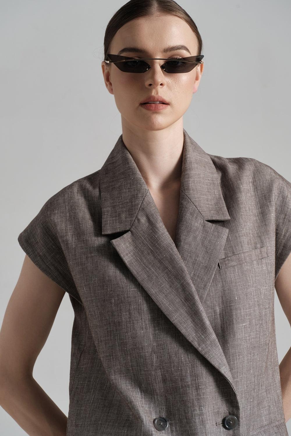 Lynn Short Sleeves Blazer MEAN BLVD