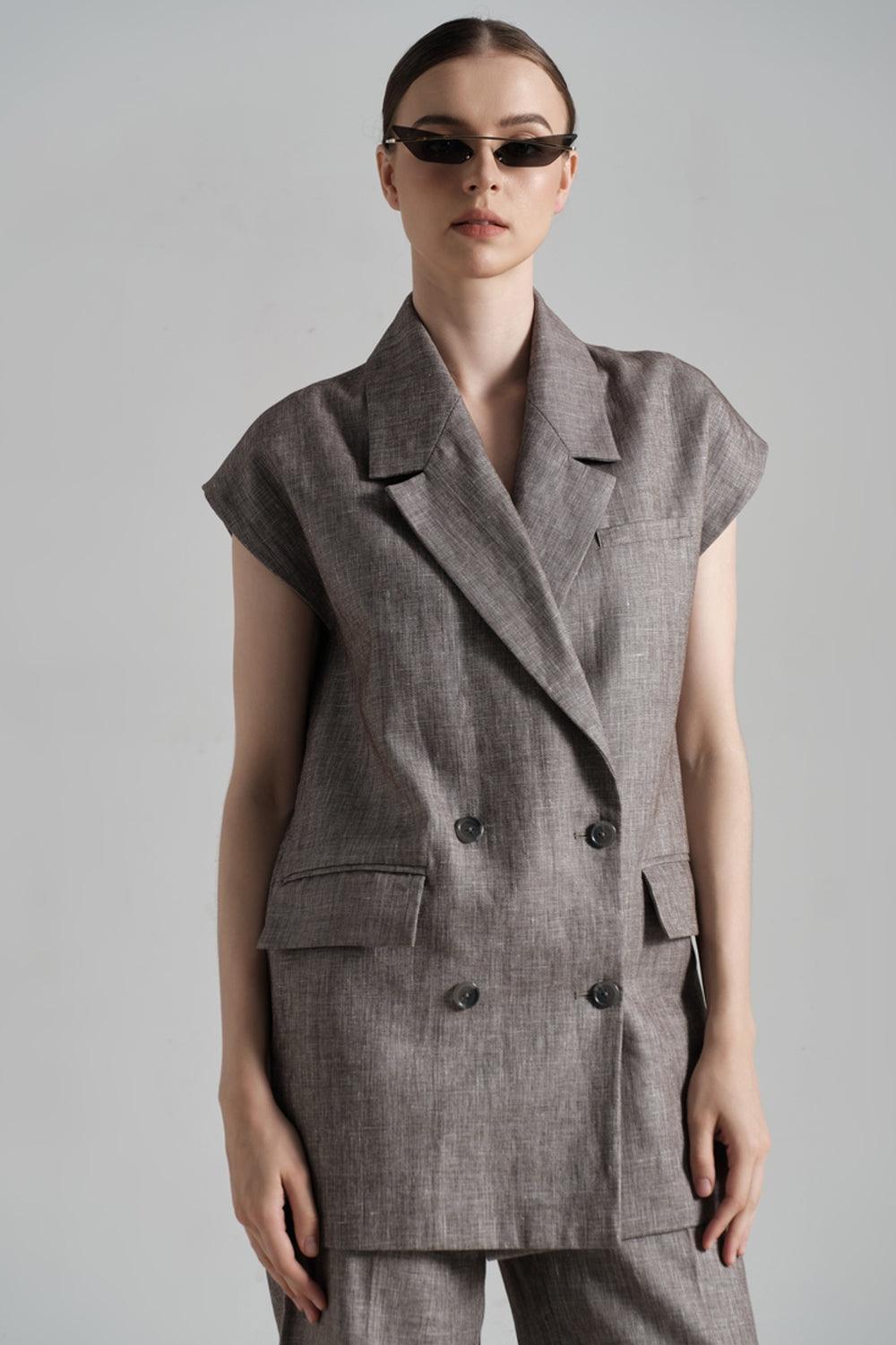 Lynn Short Sleeves Blazer MEAN BLVD