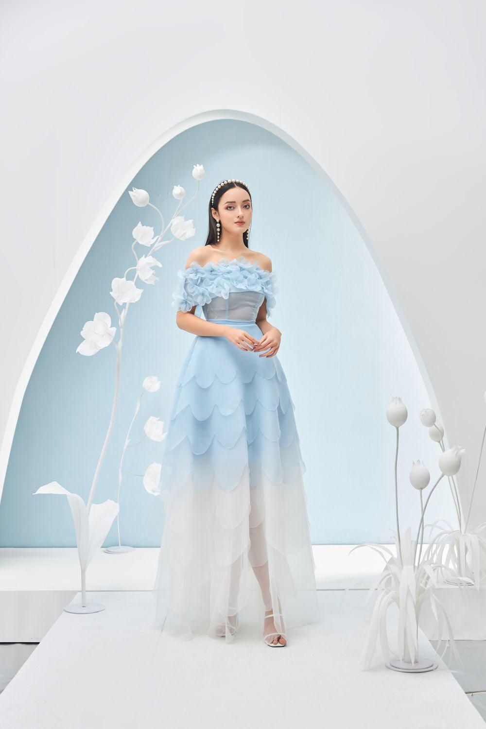Maitreyi Off-Shoulder Dress MEAN BLVD