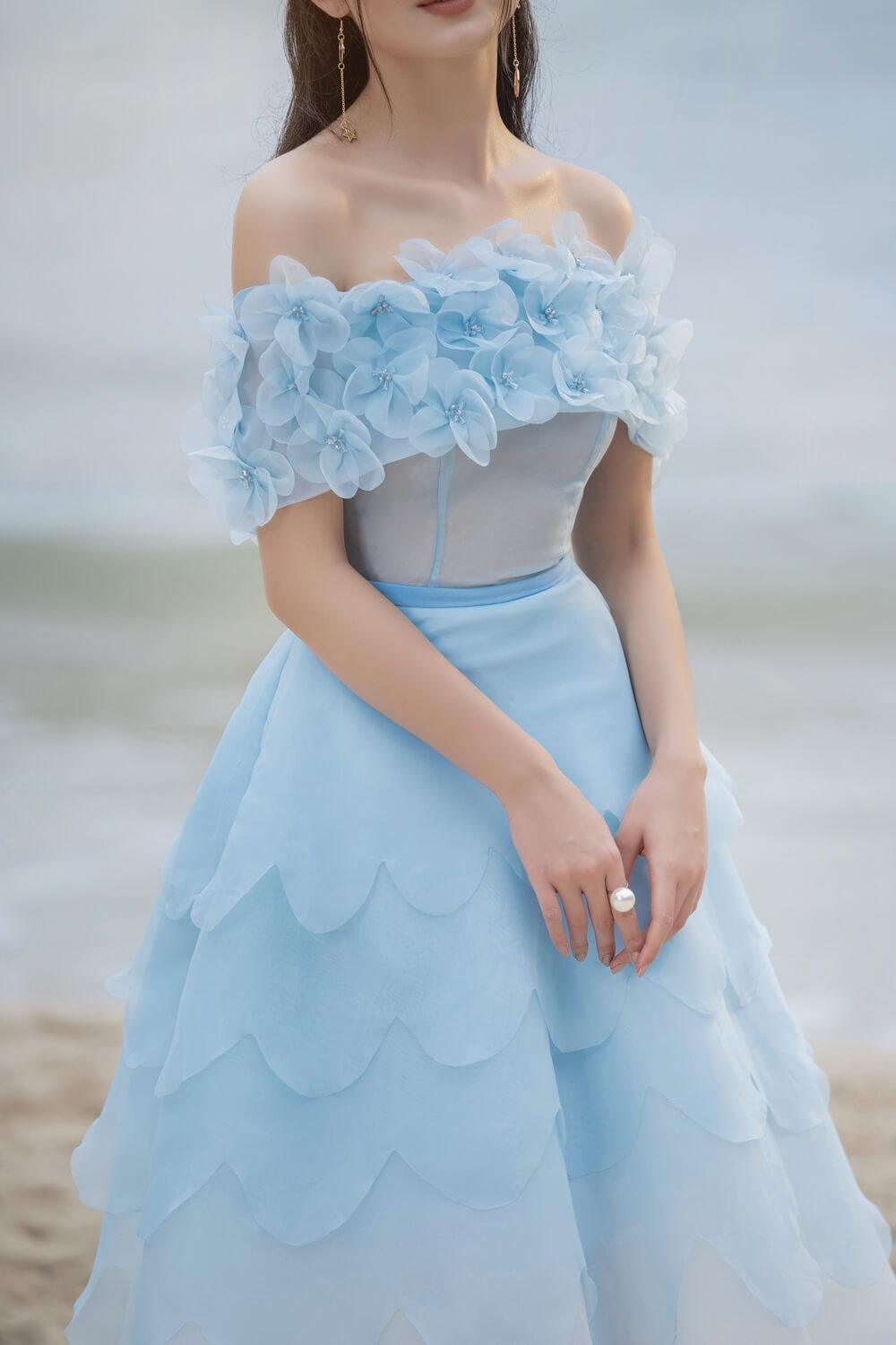 Maitreyi Off-Shoulder Dress MEAN BLVD