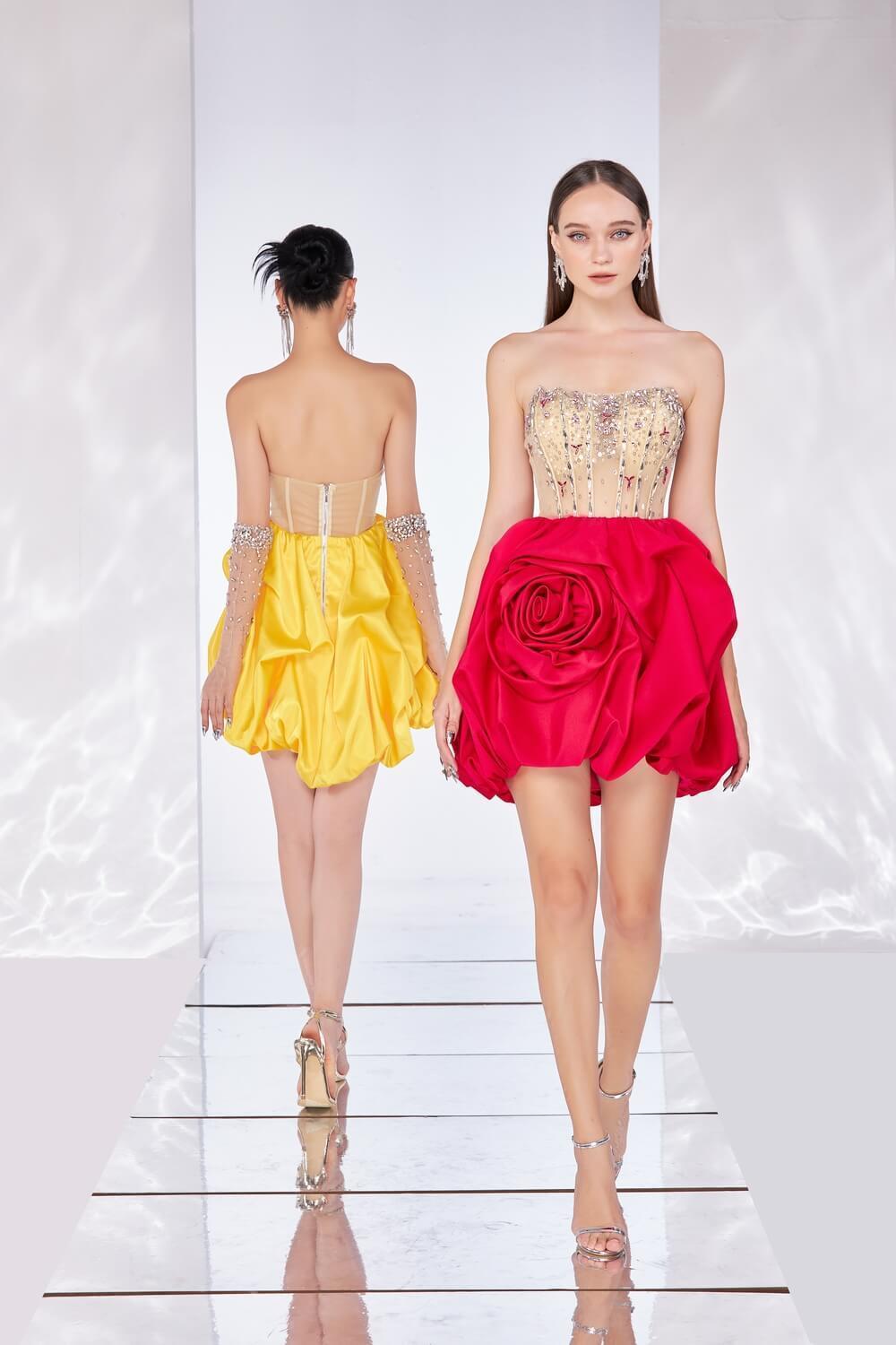 Mari Puffy Dress MEAN BLVD