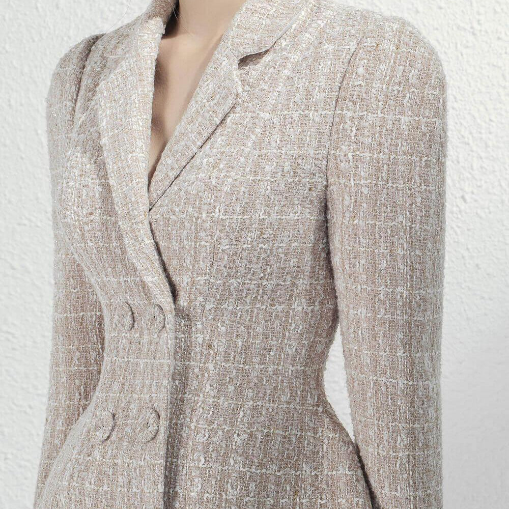 Marianne Fitted Tweed Blazer MEAN BLVD