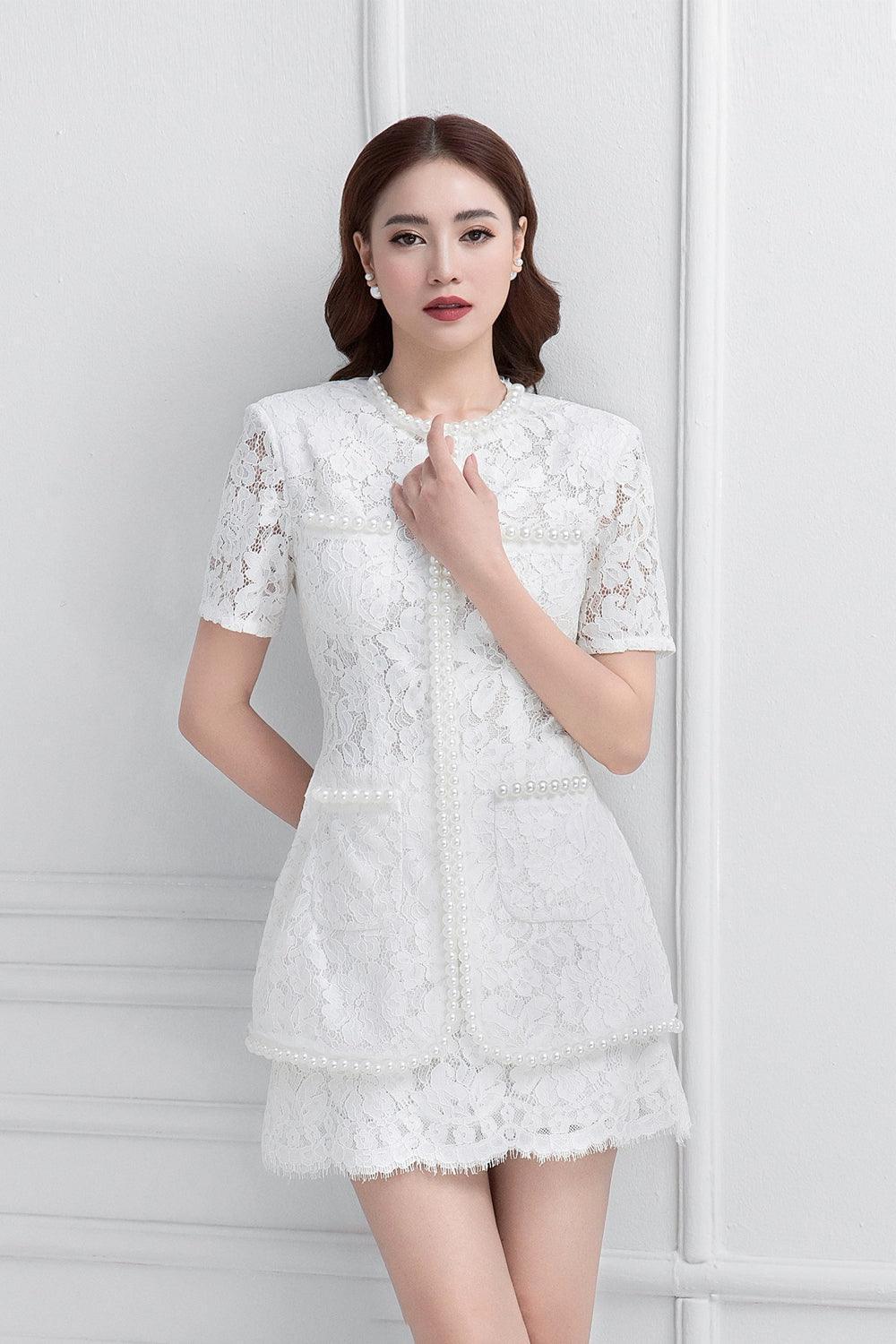 Maya Mini Lace Skirt MEAN BLVD