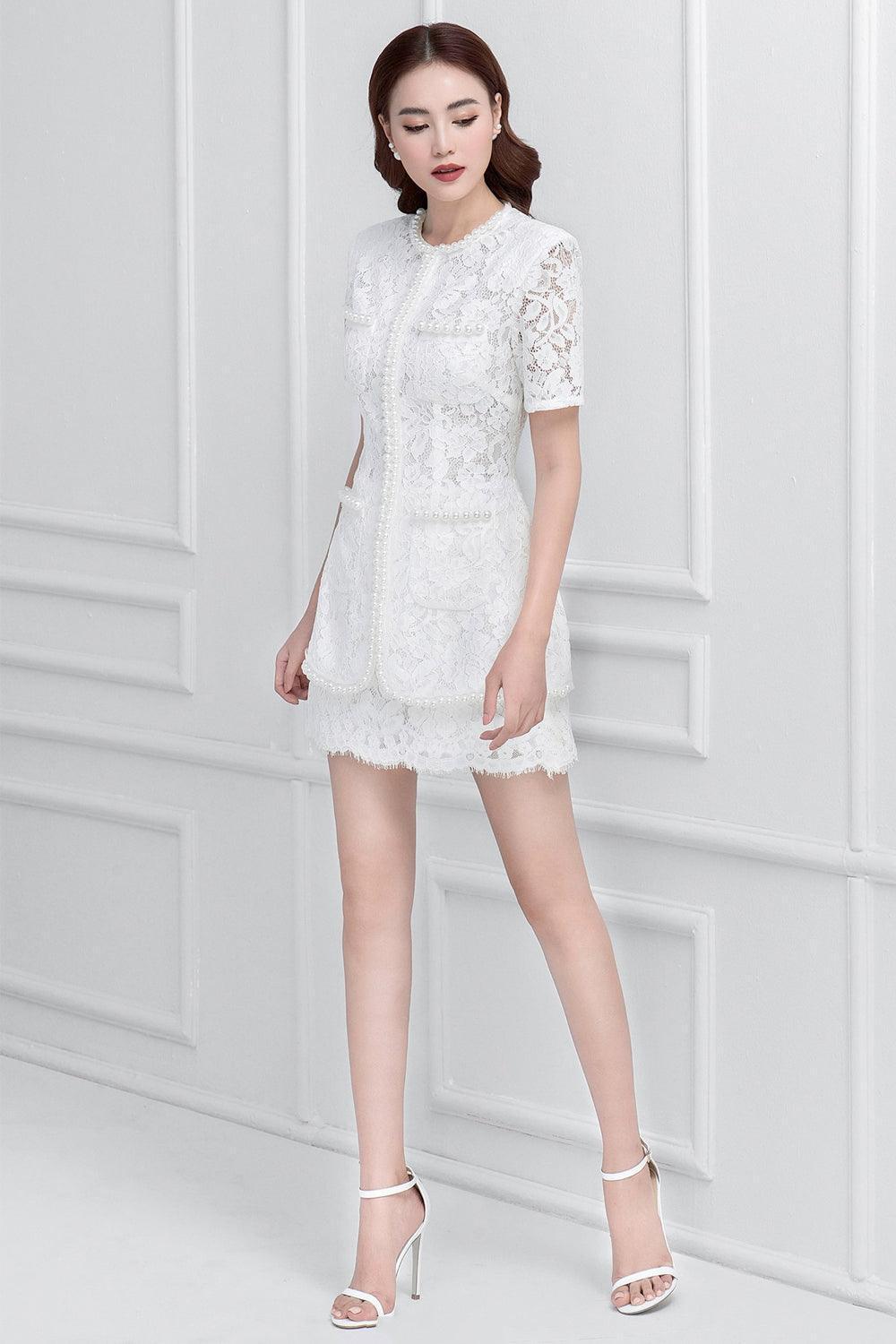 Maya Mini Lace Skirt MEAN BLVD
