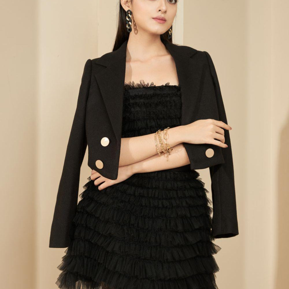 Michael Cropped Blazer MEAN BLVD