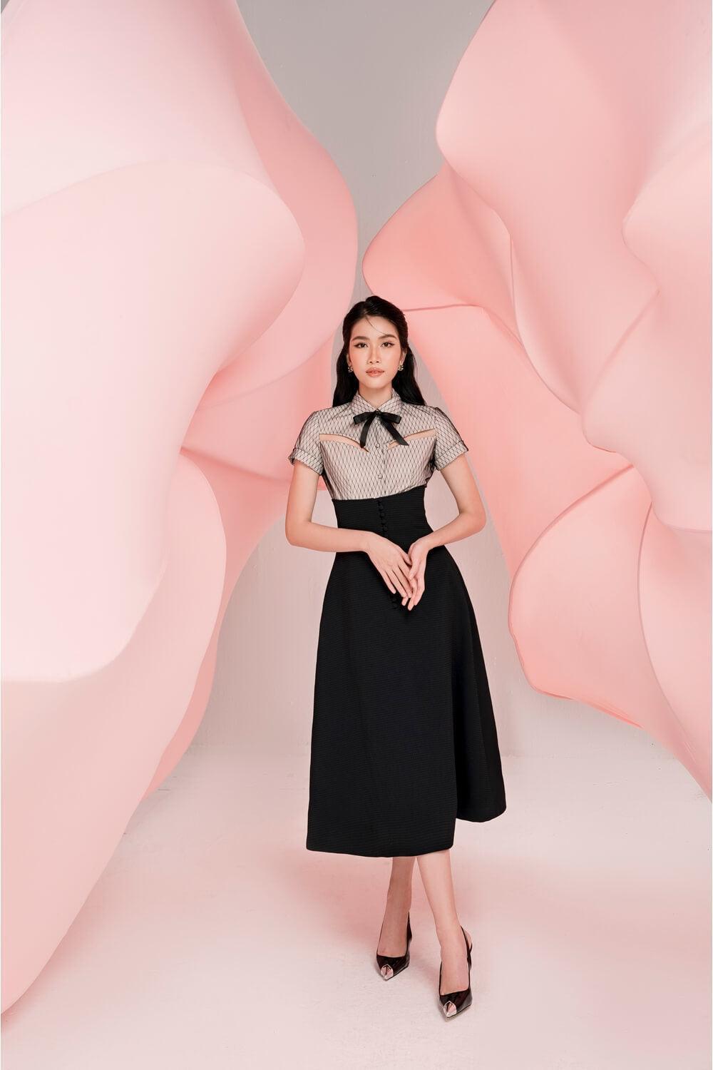 Milota Cut-Out Top MEAN BLVD