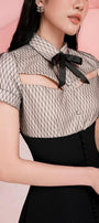 Milota Cut-Out Top MEAN BLVD