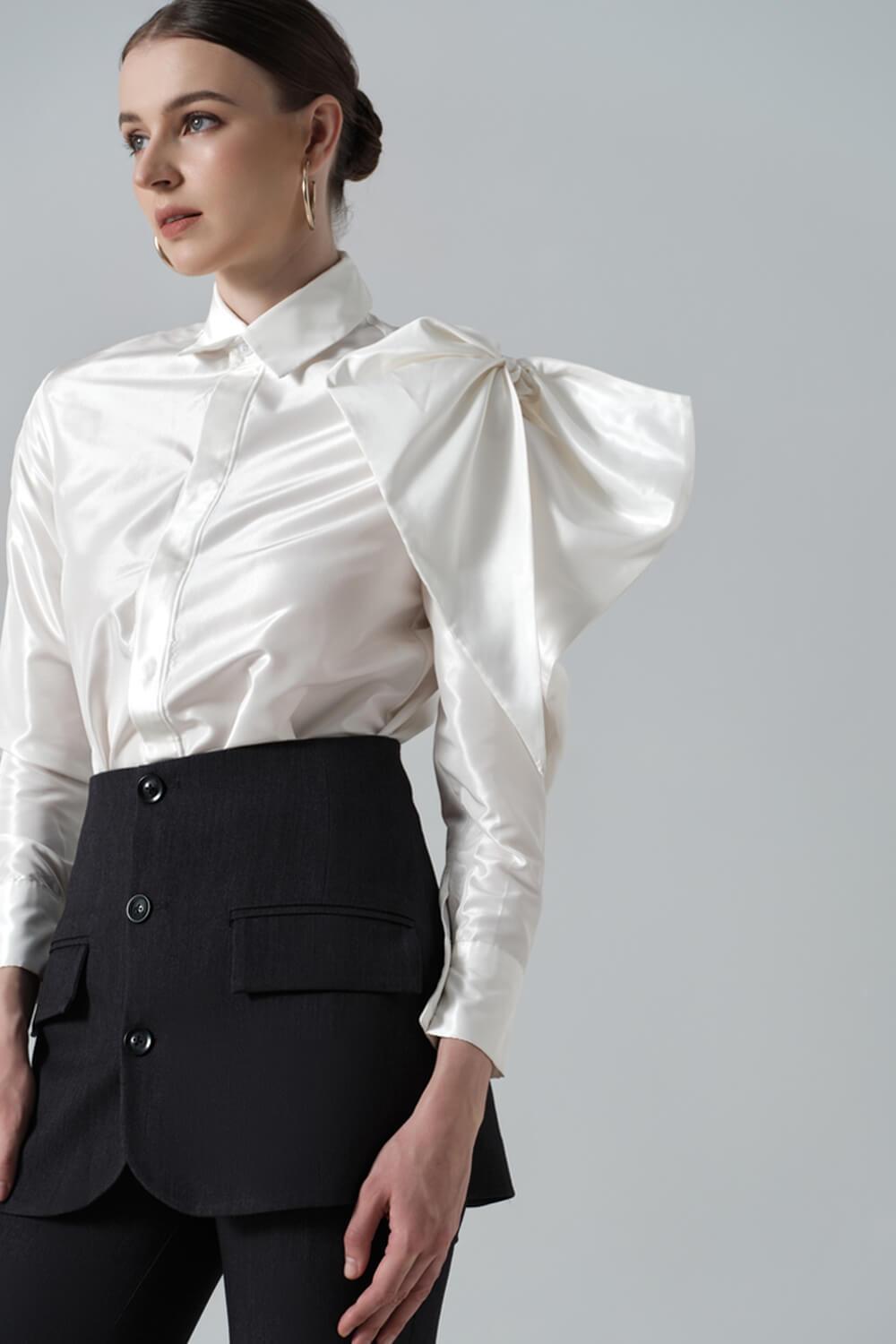 Miranda Bow Blouse MEAN BLVD