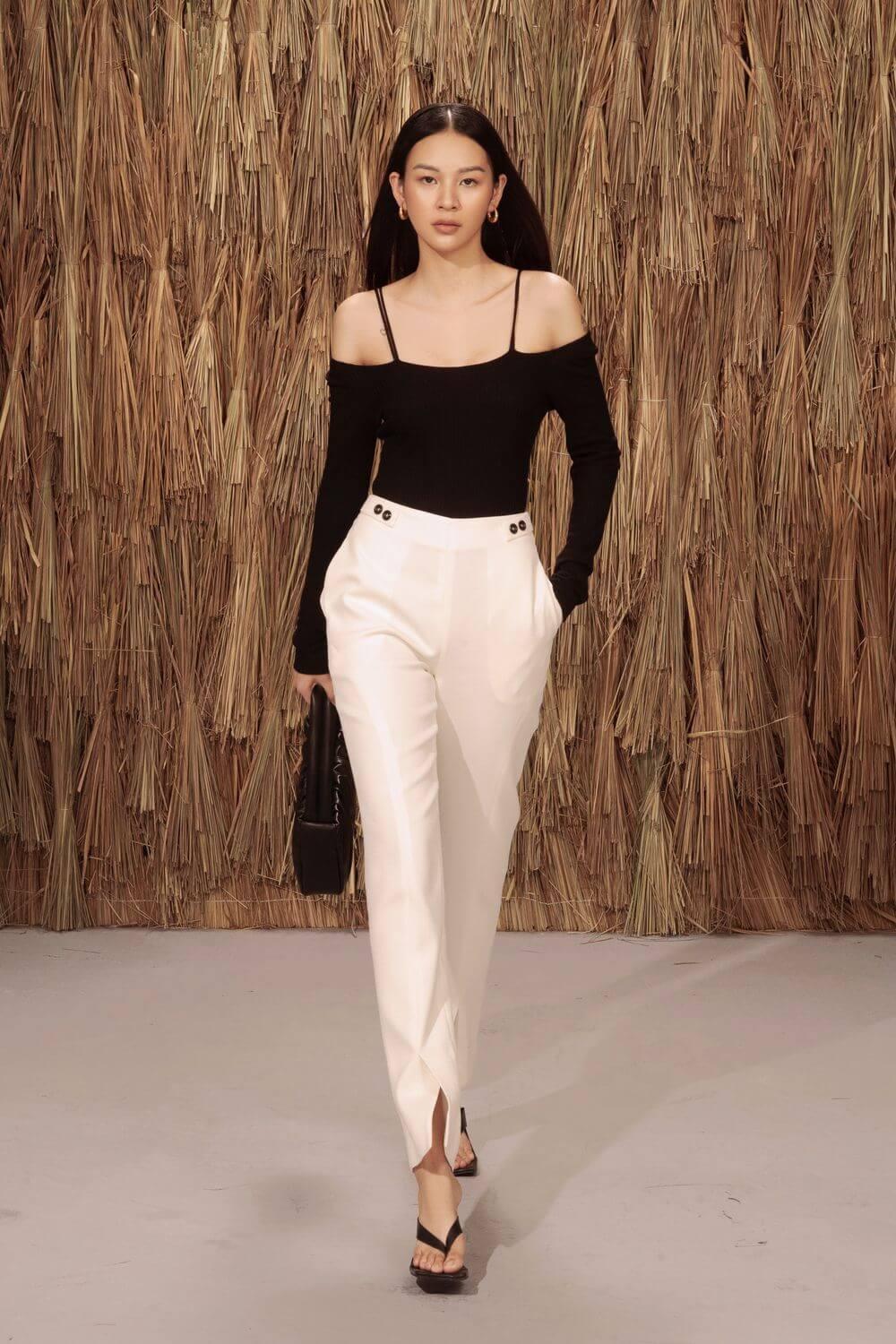Mortimer Open Shoulder Bodysuit MEAN BLVD
