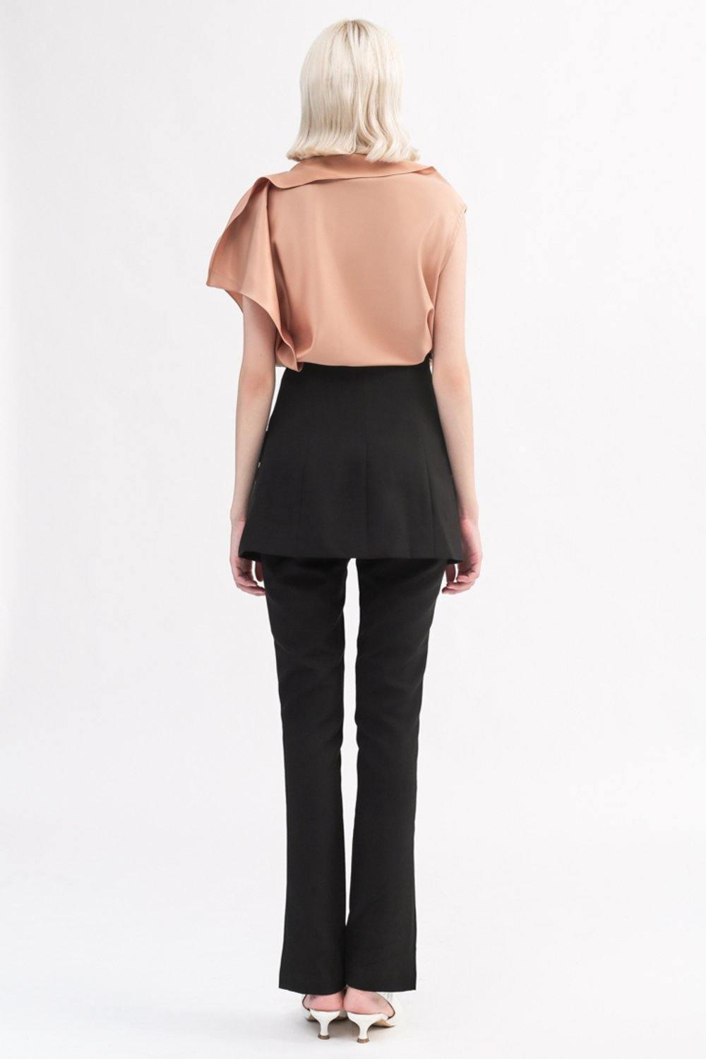 Nessa Slit Straight Pants MEAN BLVD