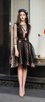 Nicholas Boat Neck Dress MEAN BLVD