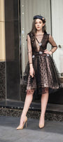 Nicholas Boat Neck Dress MEAN BLVD