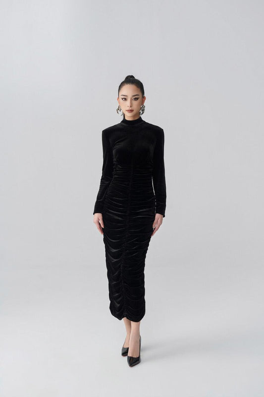 Nisha Turtle Neck Dress MEAN BLVD