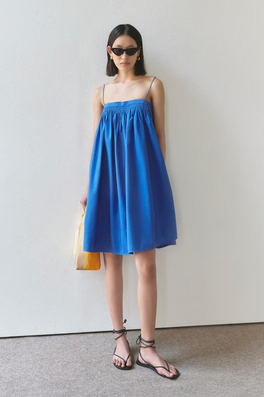 Nixie Aline Spaghetti Strap Cotton Mini Dress MEAN BLVD