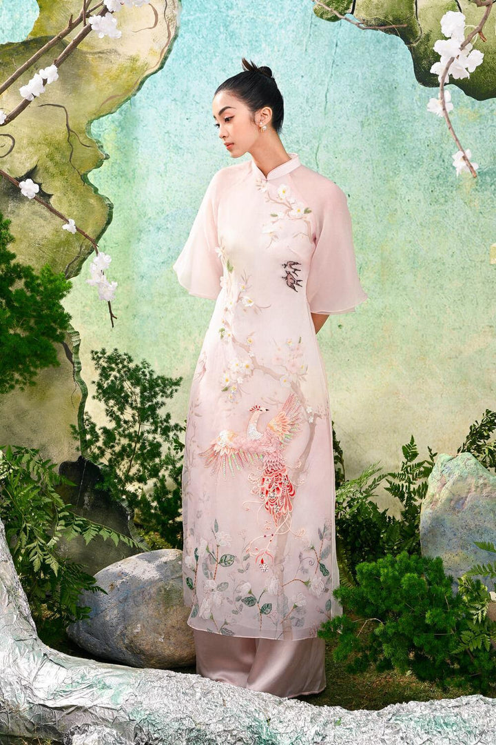 Olsen Layers Sleeves Ao Dai MEAN BLVD