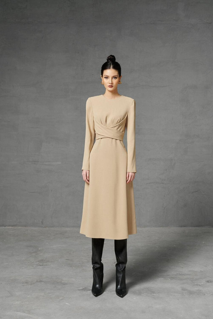 Ophelia Round Neck Dress MEAN BLVD