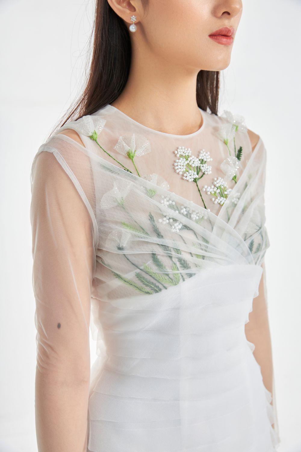 Oralie Round Neck Dress MEAN BLVD