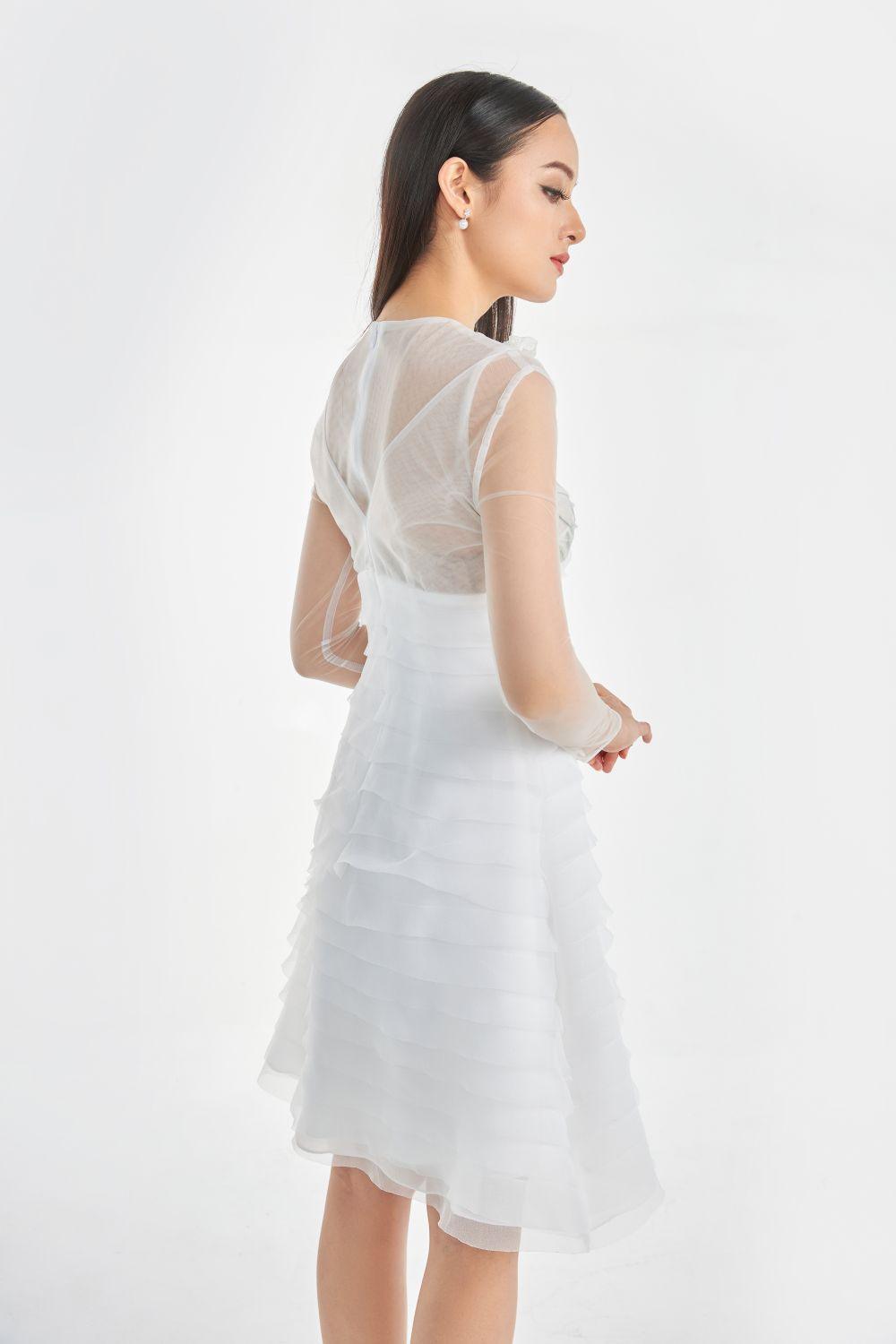 Oralie Round Neck Dress MEAN BLVD