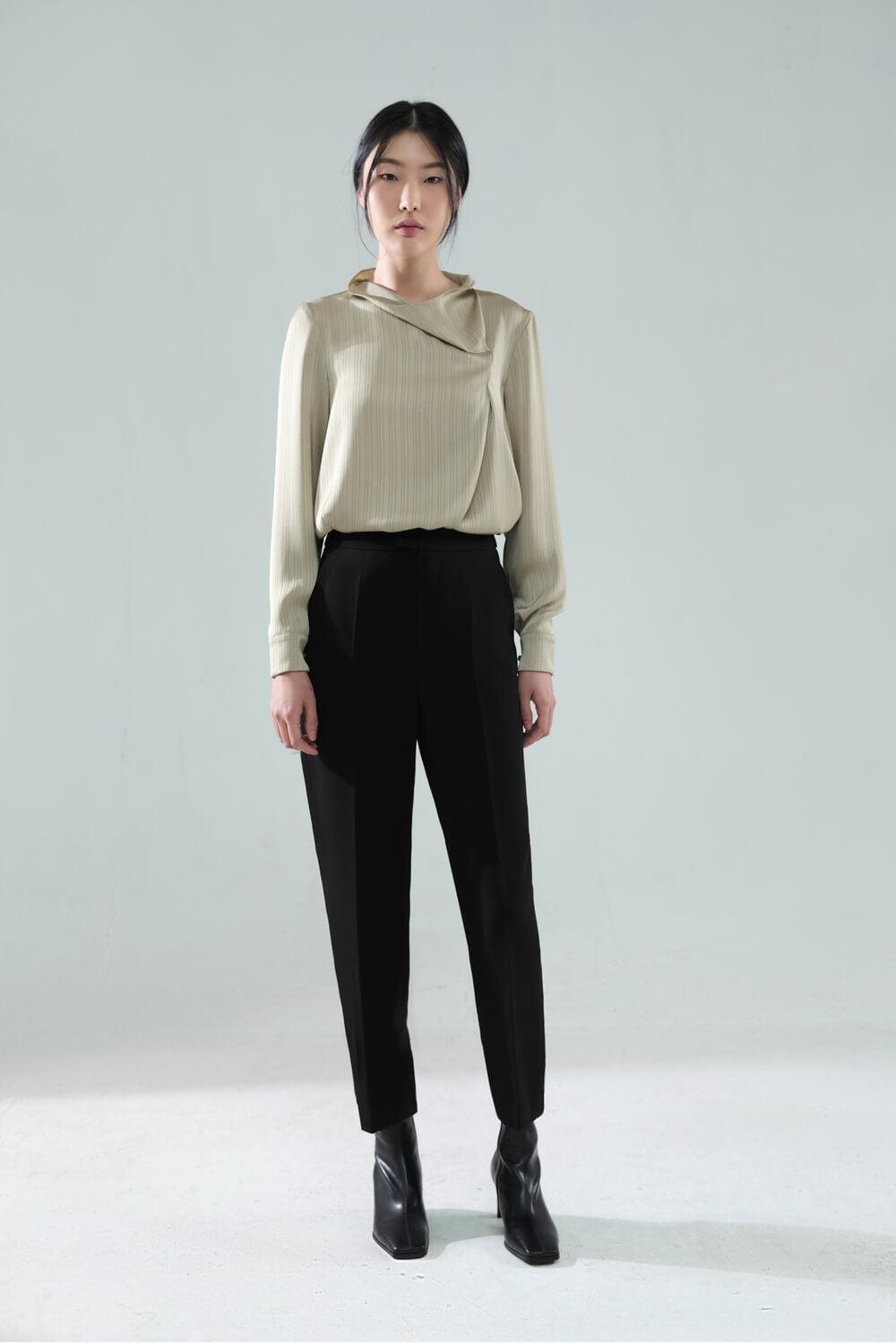 Ordonez Cowl Neck Top MEAN BLVD