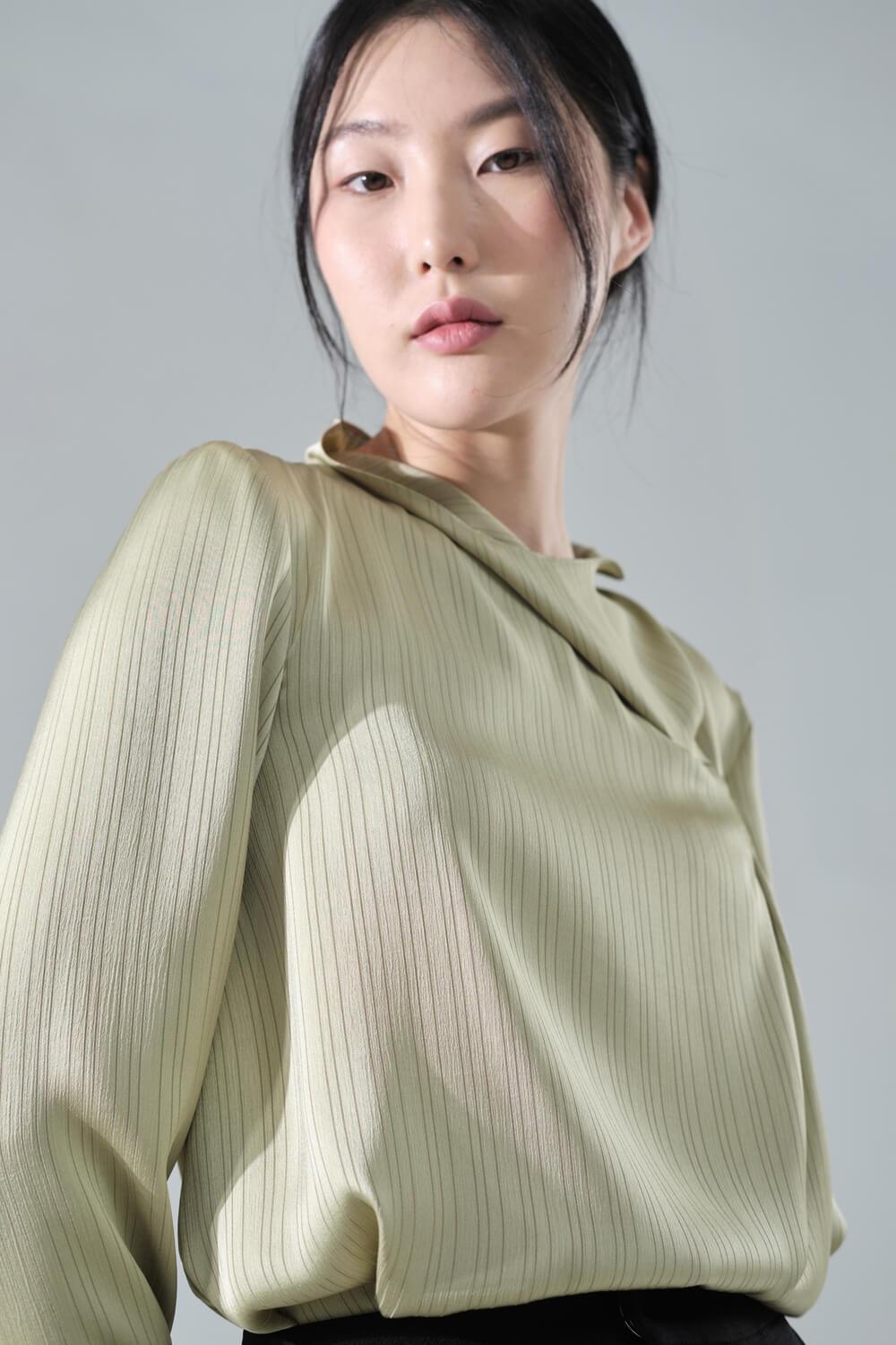 Ordonez Cowl Neck Top MEAN BLVD
