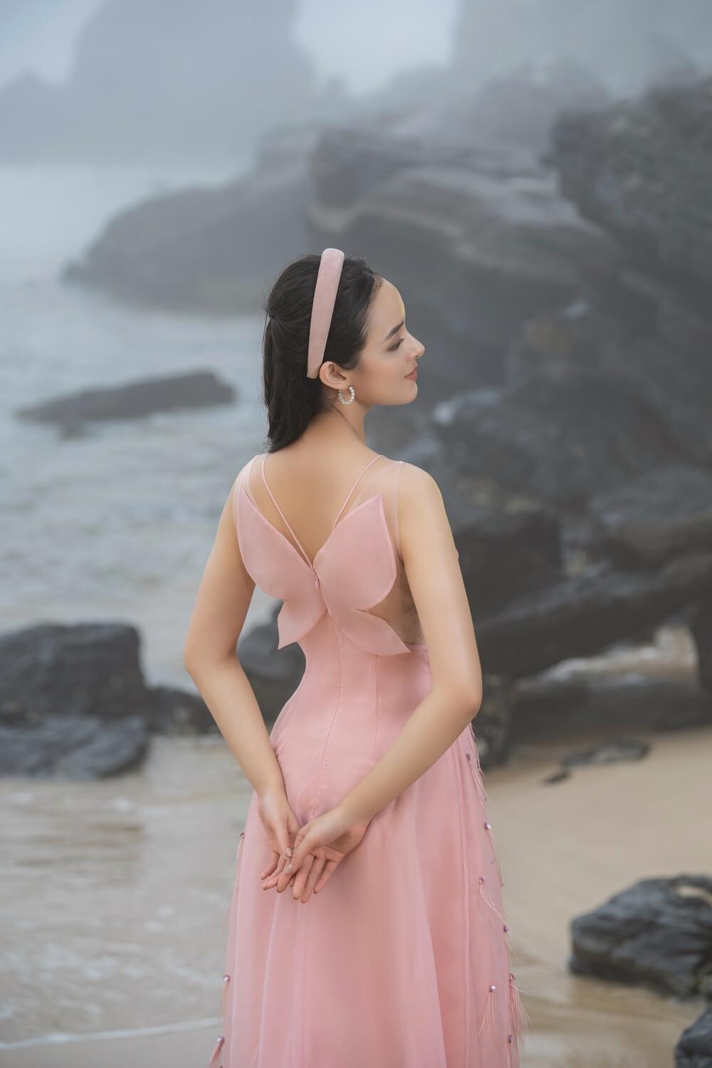 Orian A-line Sleeveless Organza Midi Dress - MEAN BLVD