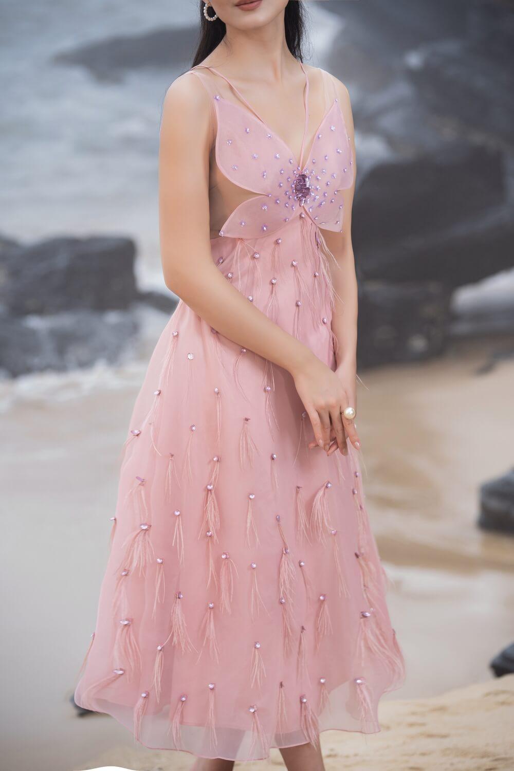 Orian Butterfly Flap Dress MEAN BLVD