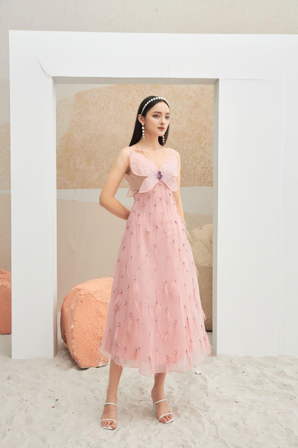 Orian Butterfly Flap Dress MEAN BLVD