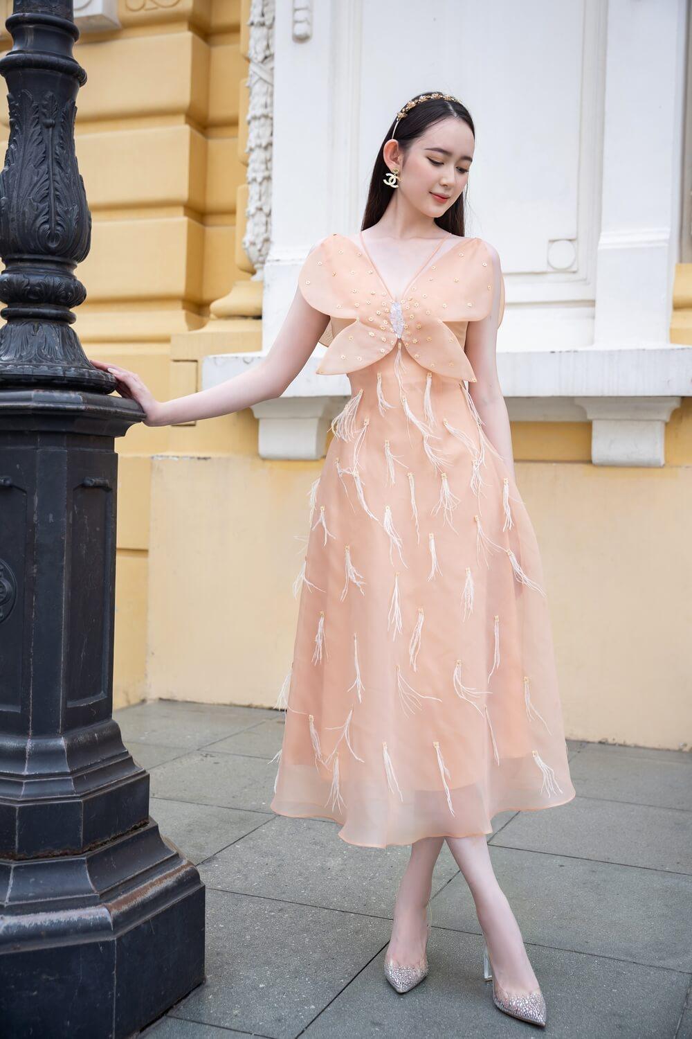 Orian Butterfly Flap Dress MEAN BLVD