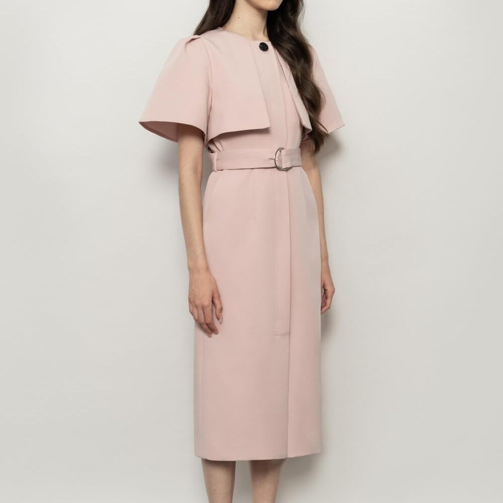 Ortega Round Neck Dress MEAN BLVD