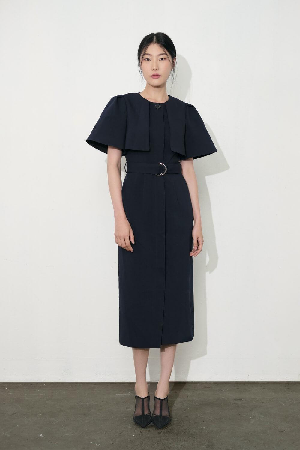 Ortega Round Neck Dress MEAN BLVD