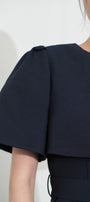 Ortega Round Neck Dress MEAN BLVD