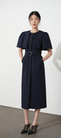 Ortega Round Neck Dress MEAN BLVD