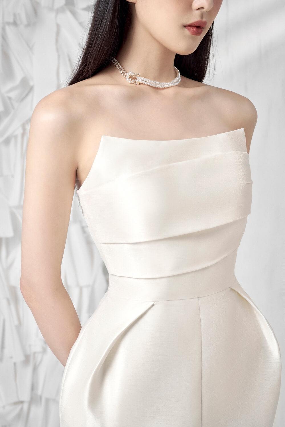 Pearl Strapless Dress MEAN BLVD