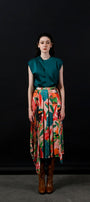 Piimio Asymmetric Flap Skirt MEAN BLVD