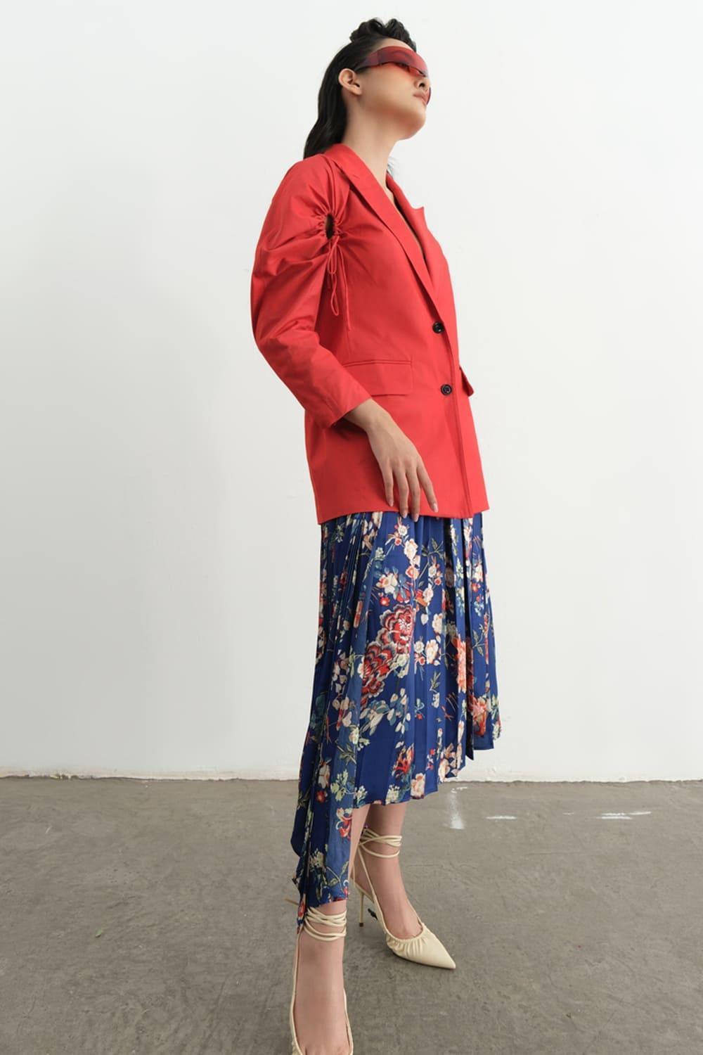 Piimio Asymmetric Flap Skirt MEAN BLVD