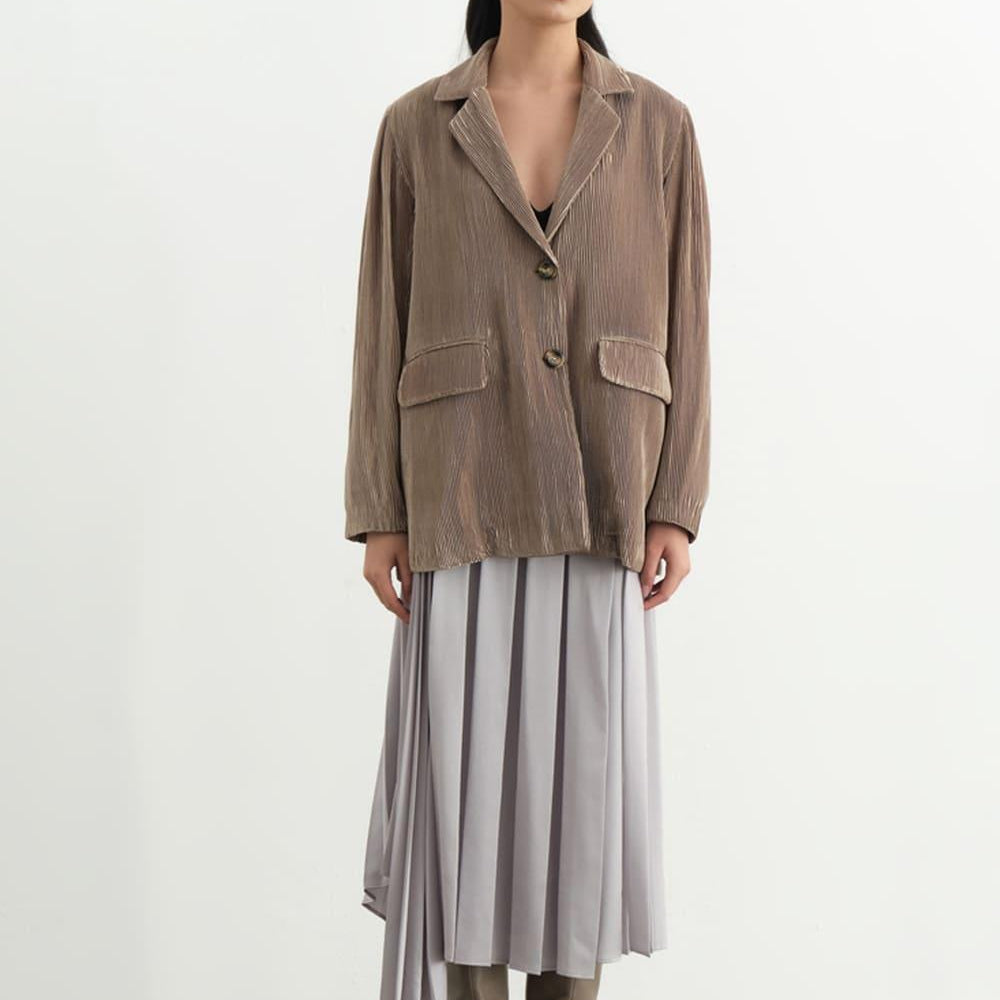 Piimio Asymmetric Flap Skirt MEAN BLVD