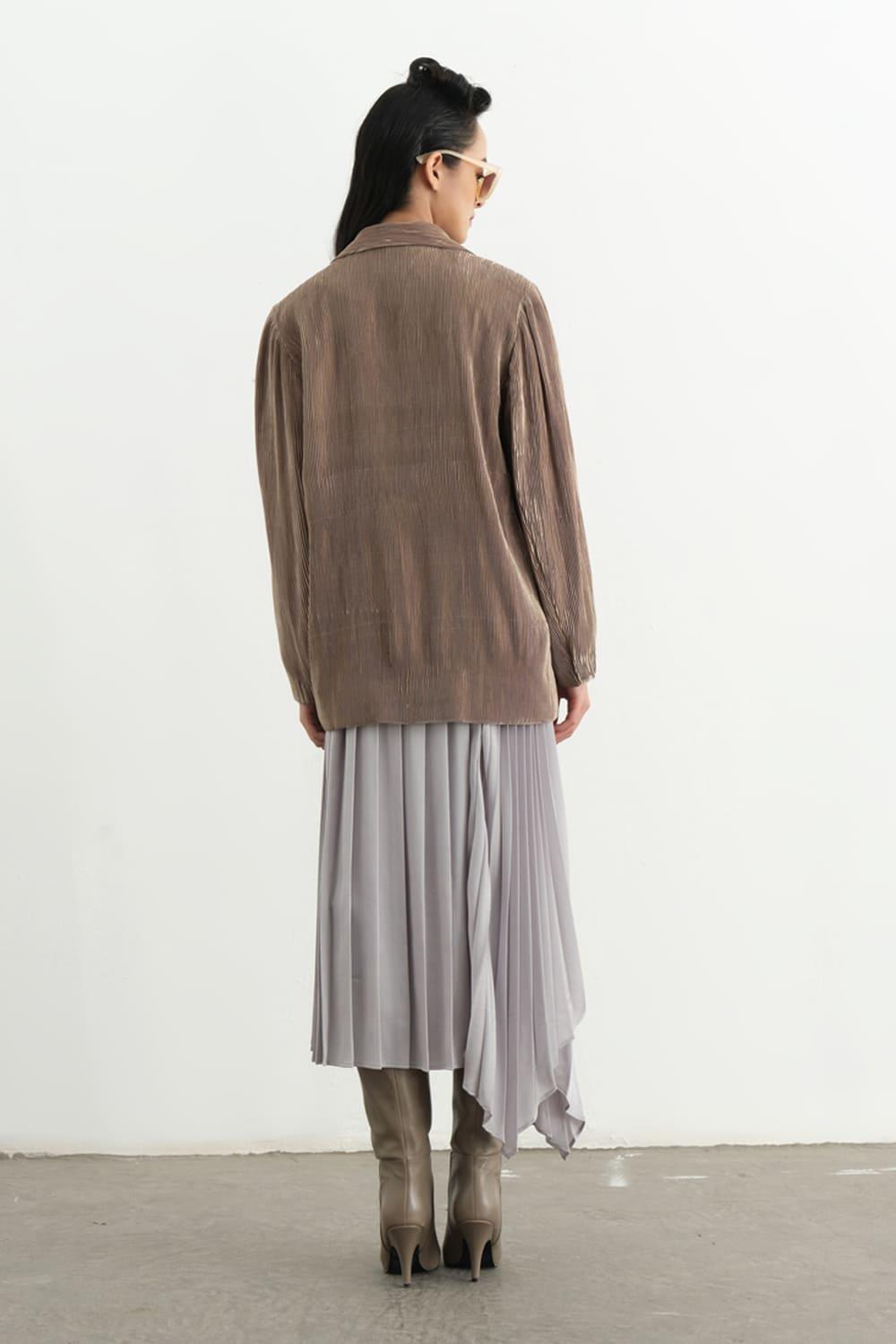 Piimio Asymmetric Flap Skirt MEAN BLVD